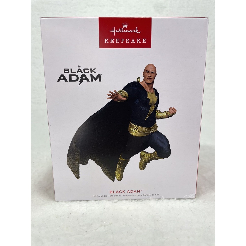 Hallmark Keepsake 2022 Black Adam DC Ornament NIB